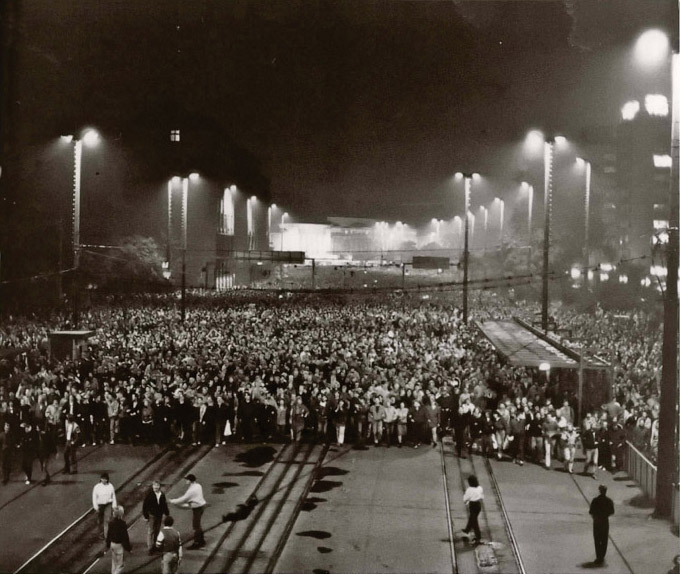 Demonstrasi Senin Malem di Leipzig