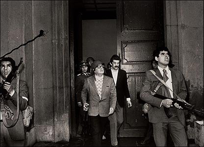 Potret terachir Allende sebelum achirnja tewas