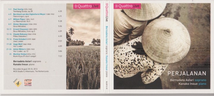 Sampul belakang dan depan CD Perdjalanan