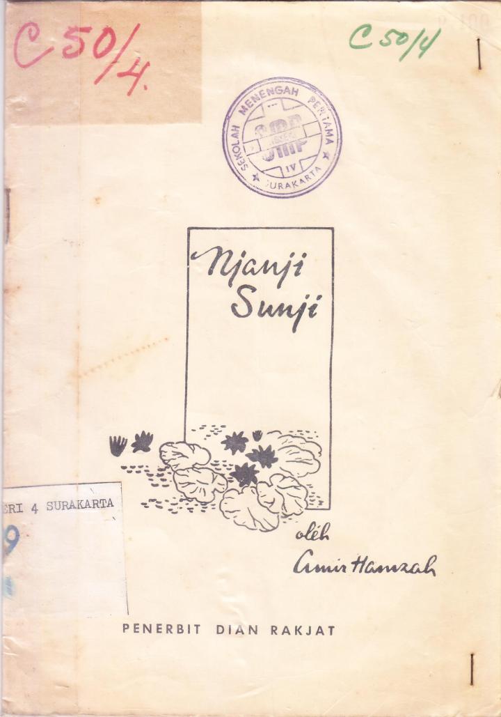 Njanji sunji karja Amir Hamzah