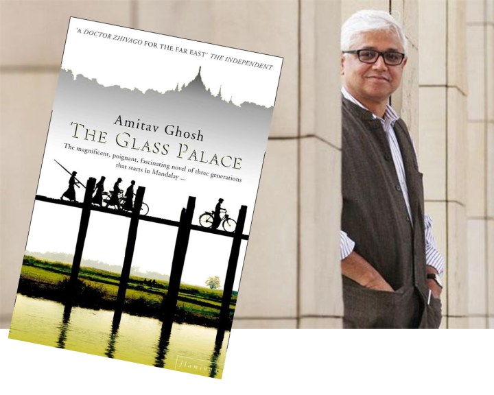 Amitav Ghosh dan sampul »The Glass House«