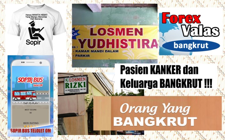 Sopir bangkrut losmen ketika diserap dalam bahasa Indonesia