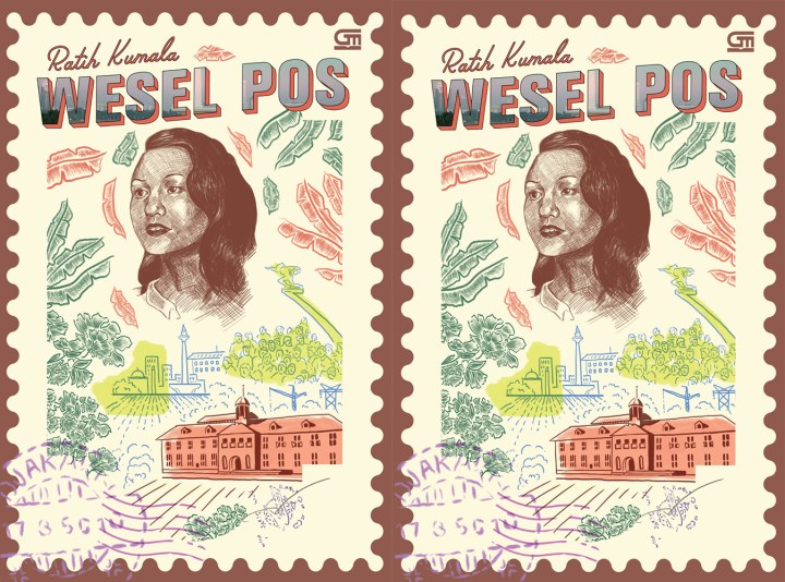 Sampul depan novel pendek 'Wesel Pos'