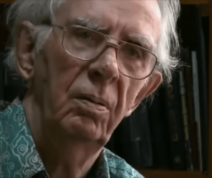 Adolf Heuken tatkala tampil dalam siaran televisi Belanda, oktober 2015